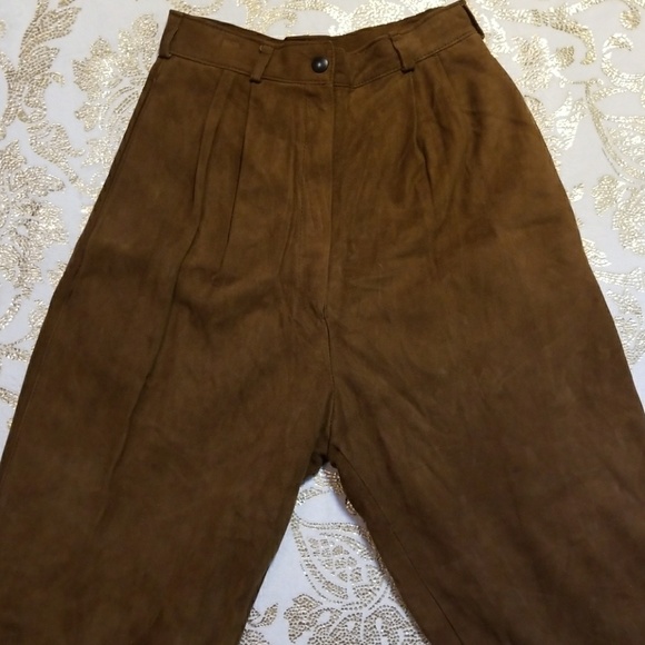 ARTISAN WEAR SUEDE TROUSERS CIRCA LATE 80'S - Picture 3 of 5